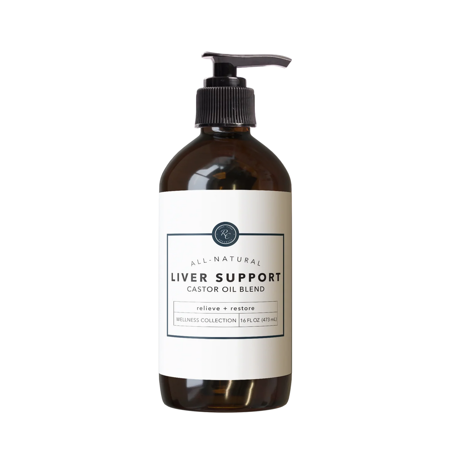 Liver Support Castor Oil Blend | 16 Oz