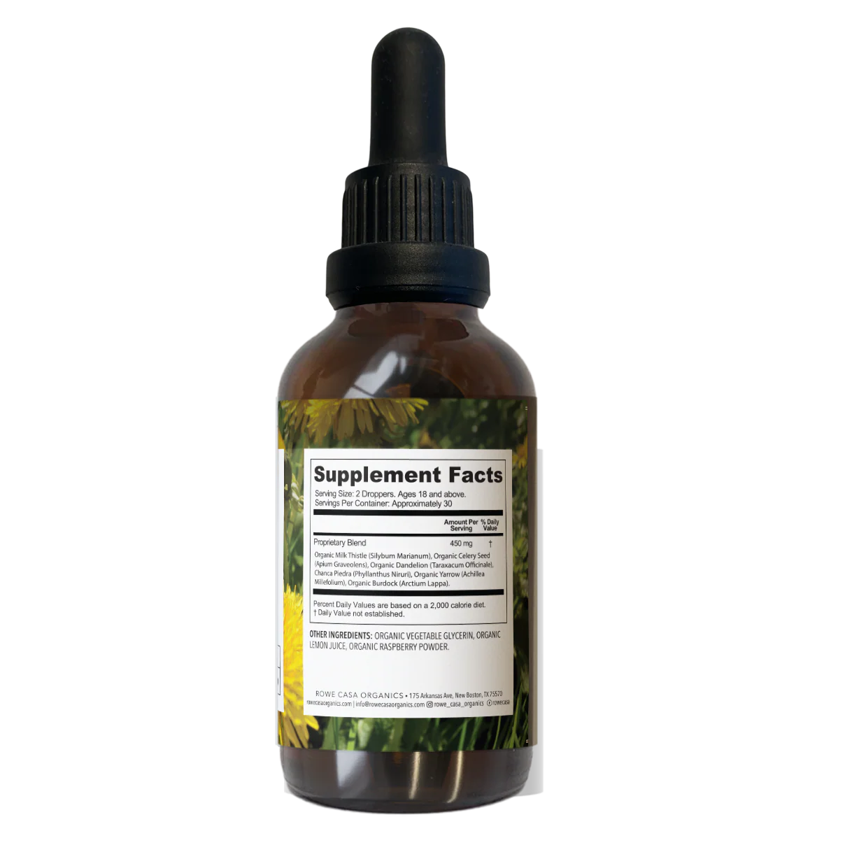 Liver Support Tincture | 2 Oz