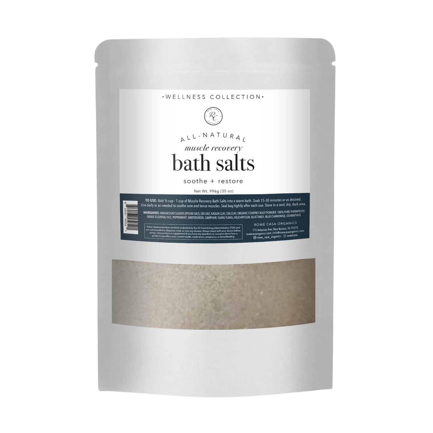 Muscle Recovery Bath Salts | 35 Oz