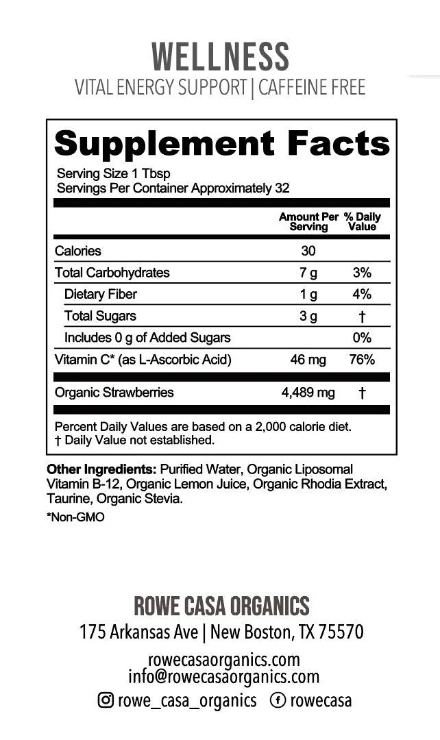 Vitality Energy Support | 16 Oz
