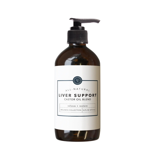 Liver Support Castor Oil Blend | 16 Oz