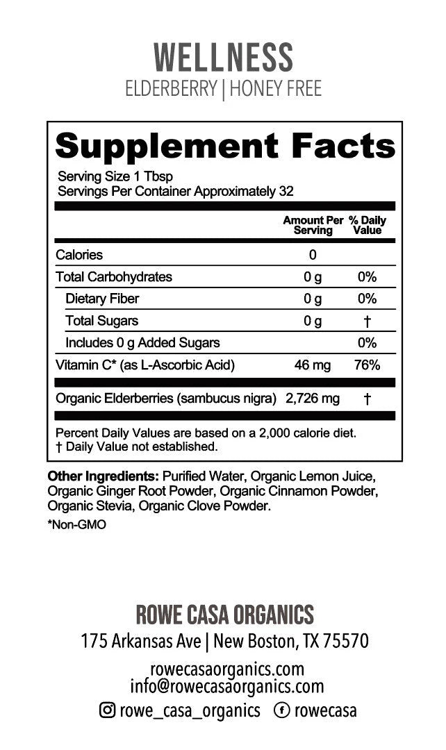 Elderberry Immune Support | 16 Oz