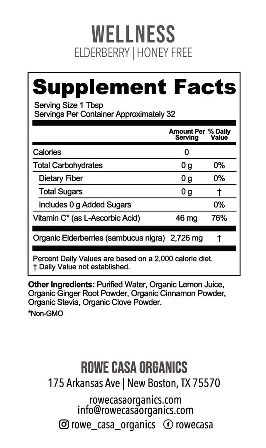 Elderberry Immune Support | 16 Oz