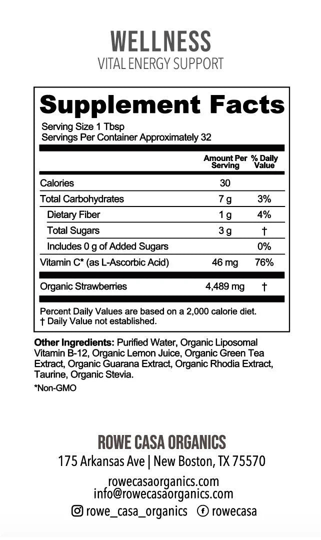 Vitality Energy Support | 16 Oz